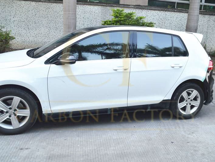 JP Style Carbon Fibre Side Skirts for VW Golf MK7 14-17 - Carbon Factory