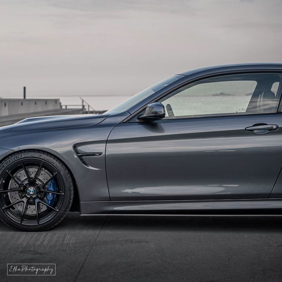 MP Style Carbon Fibre Side Skirts Extension for BMW F80 M3 14-20 - Carbon Factory