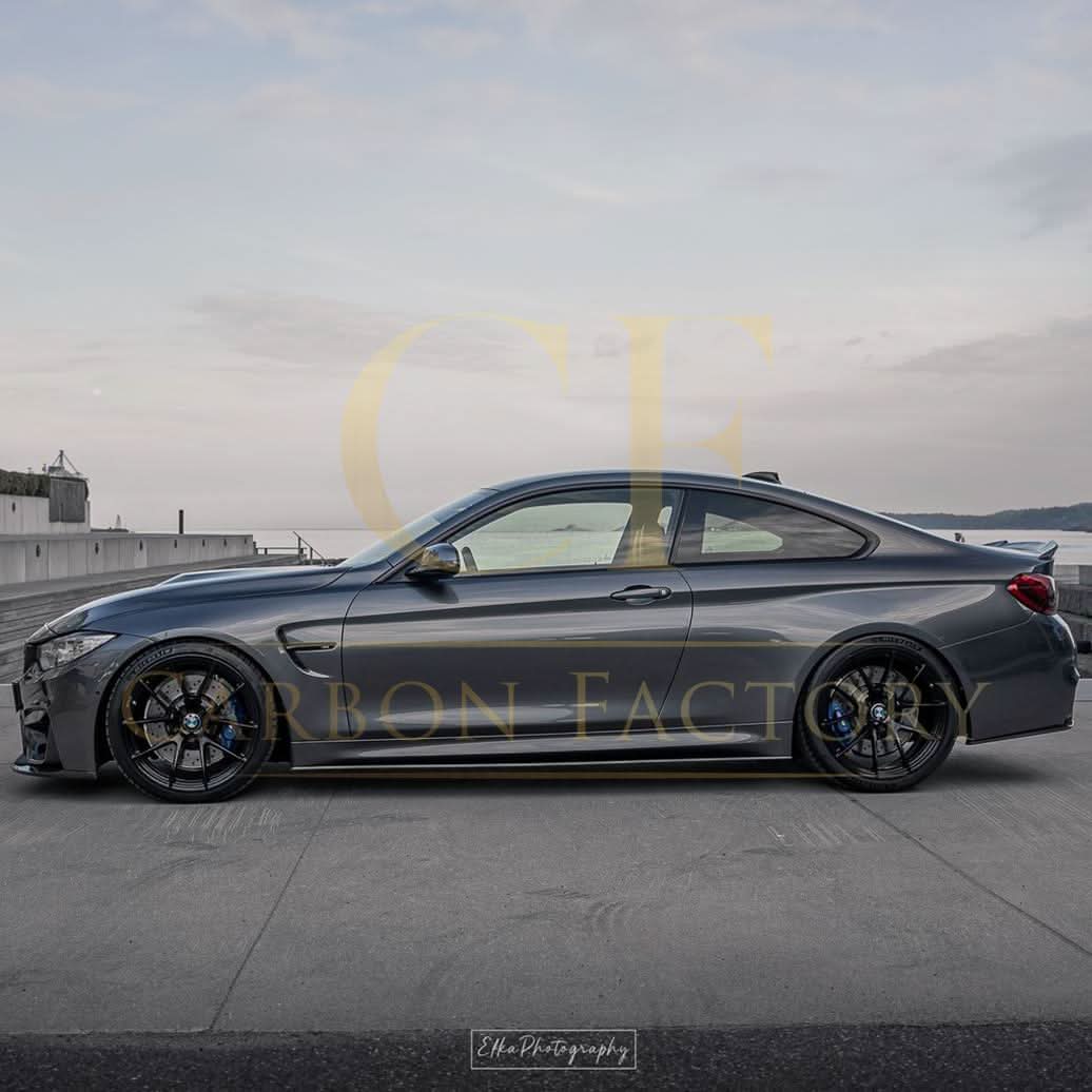 MP Style Carbon Fibre Side Skirts Extension for BMW F80 M3 14-20 - Carbon Factory