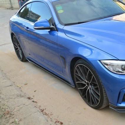 MP Style Carbon Fibre Side Skirts for BMW F32 F33 F36 4 Series 14-20 - Carbon Factory