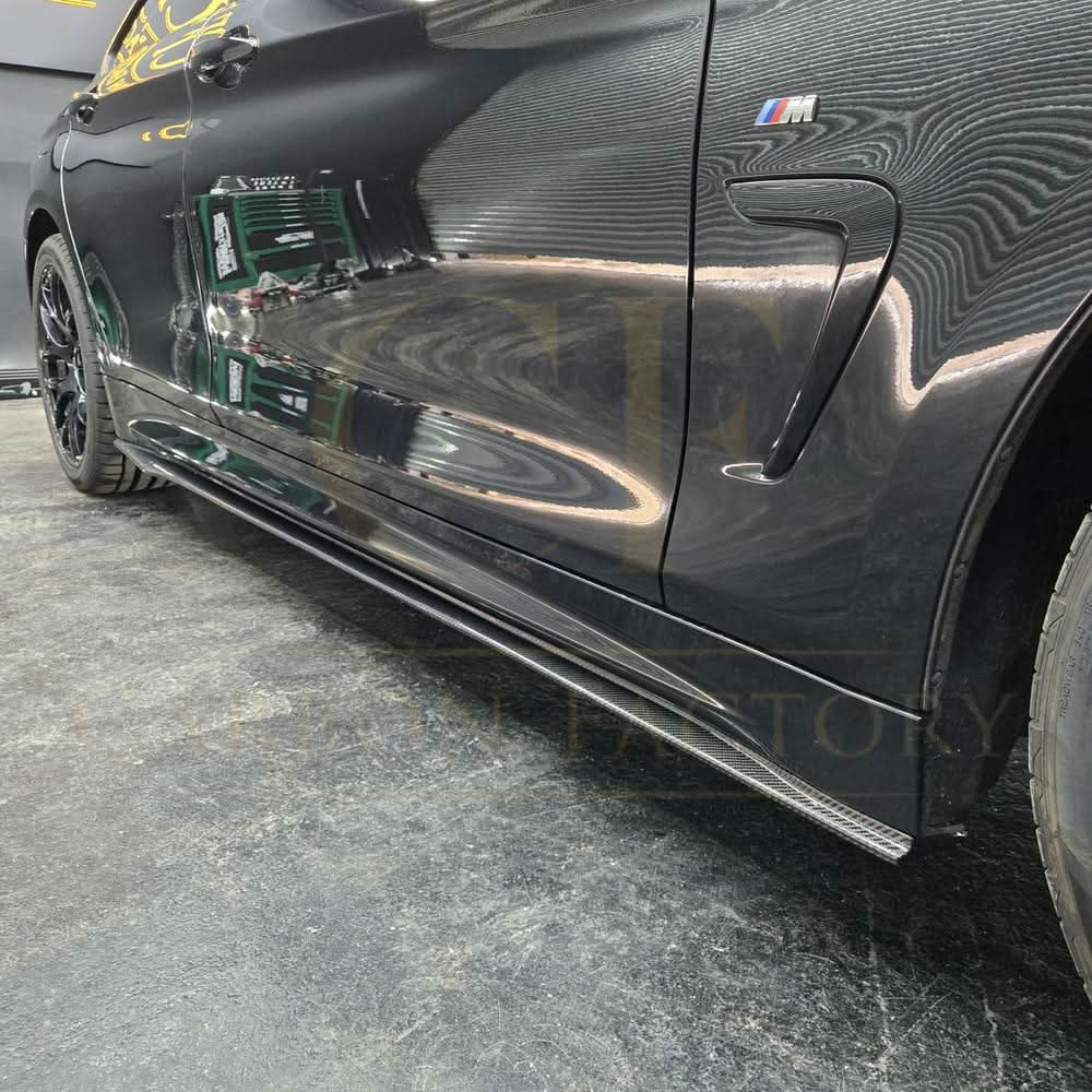 MP Style Carbon Fibre Side Skirts for BMW F32 F33 F36 4 Series 14-20 - Carbon Factory