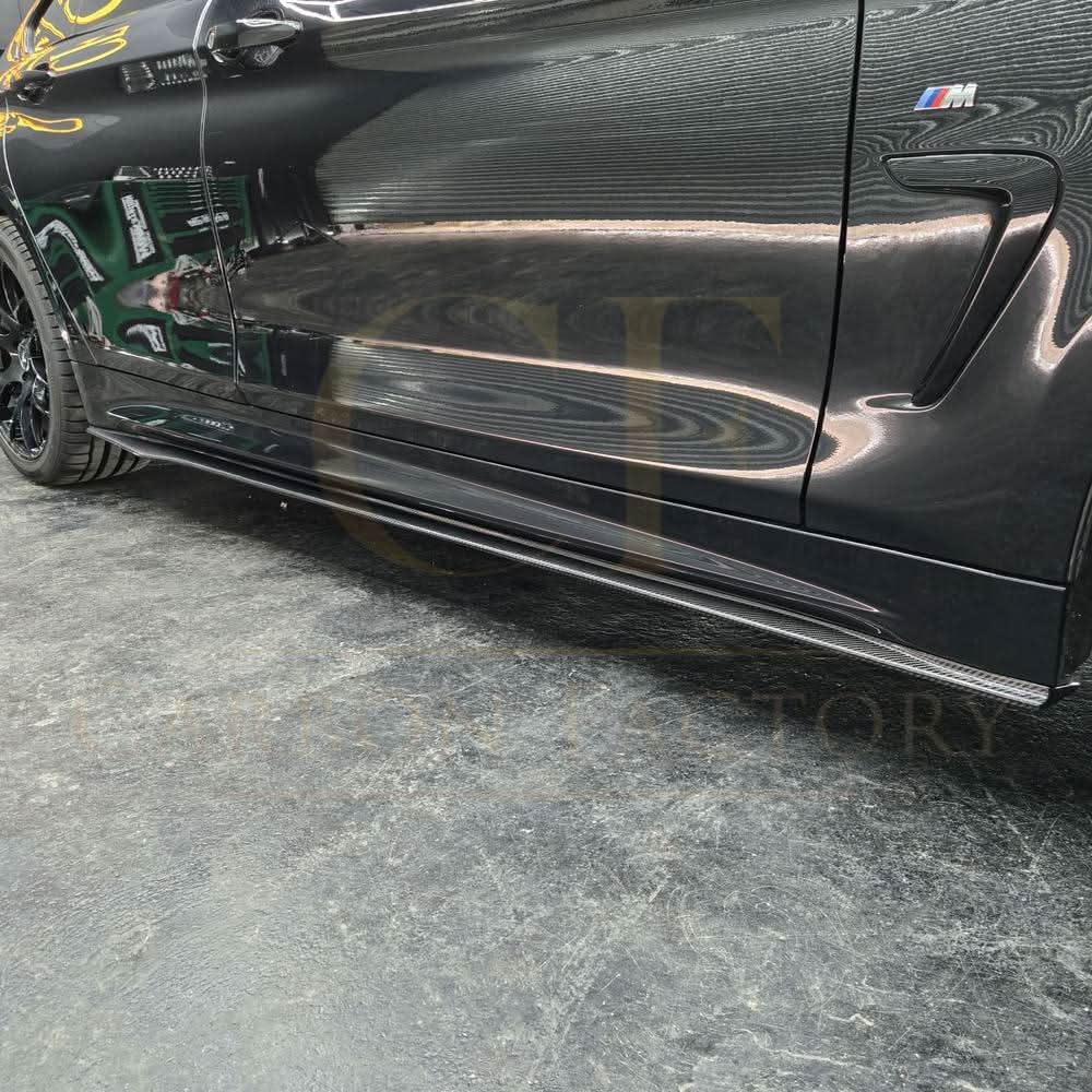 MP Style Carbon Fibre Side Skirts for BMW F32 F33 F36 4 Series 14-20 - Carbon Factory