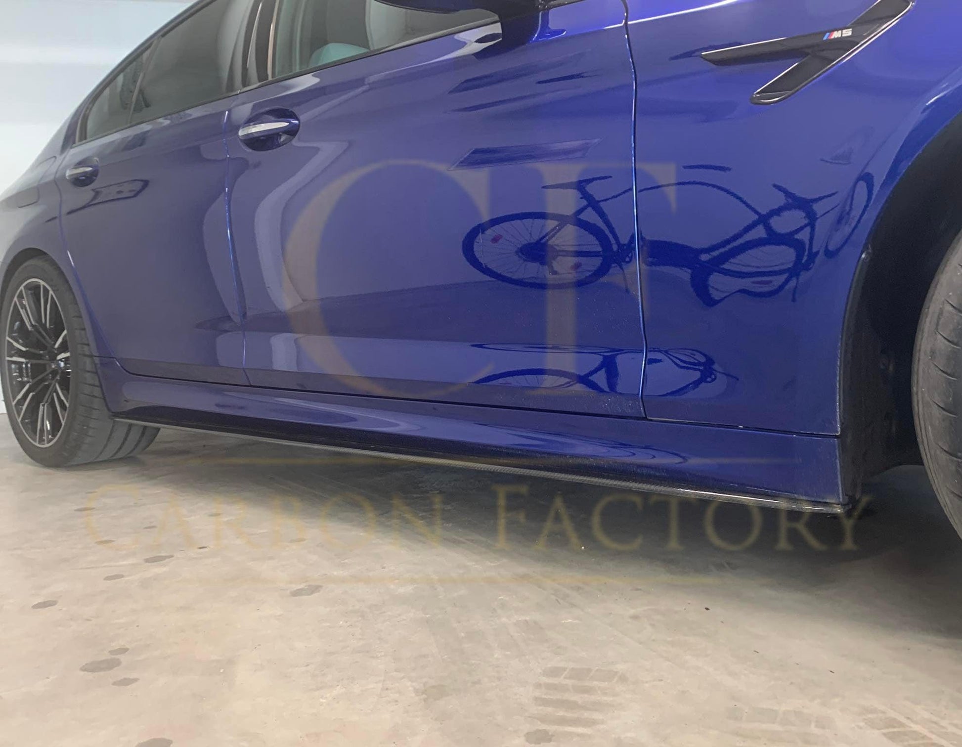 MP Style Carbon Fibre Side Skirts for BMW G30 5 Series F90 M5 17-23 - Carbon Factory