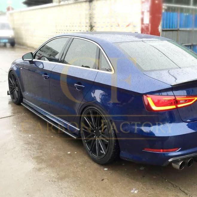 OEM Style Carbon Fibre Side Skirts for Audi S3 Saloon 13-19 - Carbon Factory