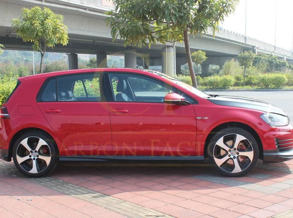 OT Style Carbon Fibre Side Skirts for VW Golf MK7 GTI 14-17 - Carbon Factory