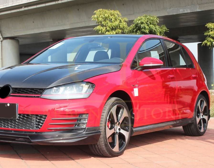 OT Style Carbon Fibre Side Skirts for VW Golf MK7 GTI 14-17 - Carbon Factory