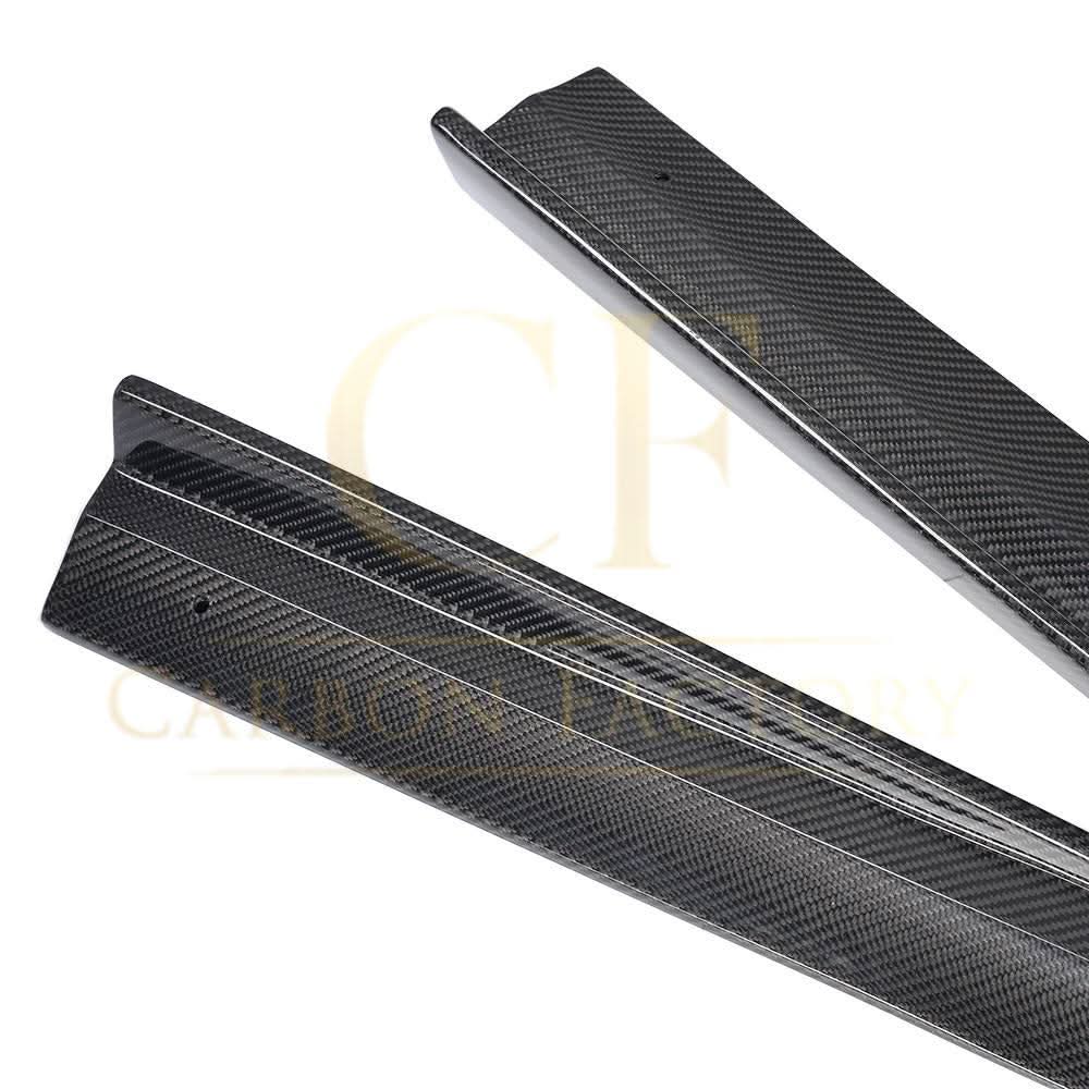 P Style Carbon Fibre Side Skirts for Audi 8J TT MK2 07-11 - Carbon Factory