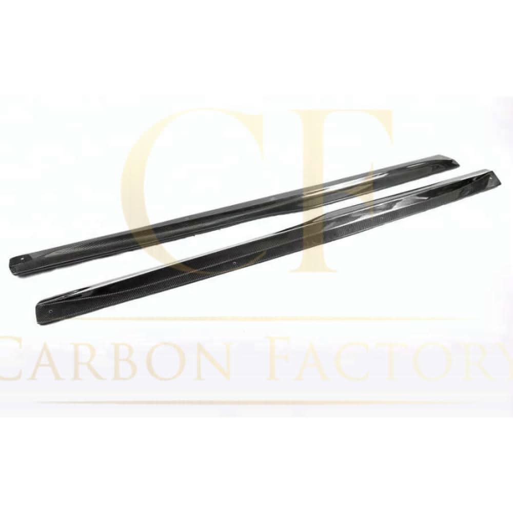 PSM Style Carbon Fibre Side Skirts  Extension for BMW F80 M3 14-20 - Carbon Factory