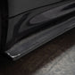 PSM Style Carbon Fibre Side Skirts Extension for BMW F82 F83 M4 14-20 - Carbon Factory