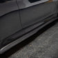 PSM Style Carbon Fibre Side Skirts Extension for BMW F82 F83 M4 14-20 - Carbon Factory