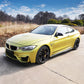 PSM Style Carbon Fibre Side Skirts Extension for BMW F82 F83 M4 14-20 - Carbon Factory
