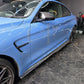 PSM Style Carbon Fibre Side Skirts Extension for BMW F82 F83 M4 14-20 - Carbon Factory