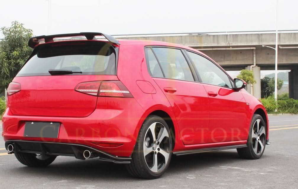 RZ Style Carbon Fibre Side Skirts for VW Golf MK7 GTI 14-17 - Carbon Factory