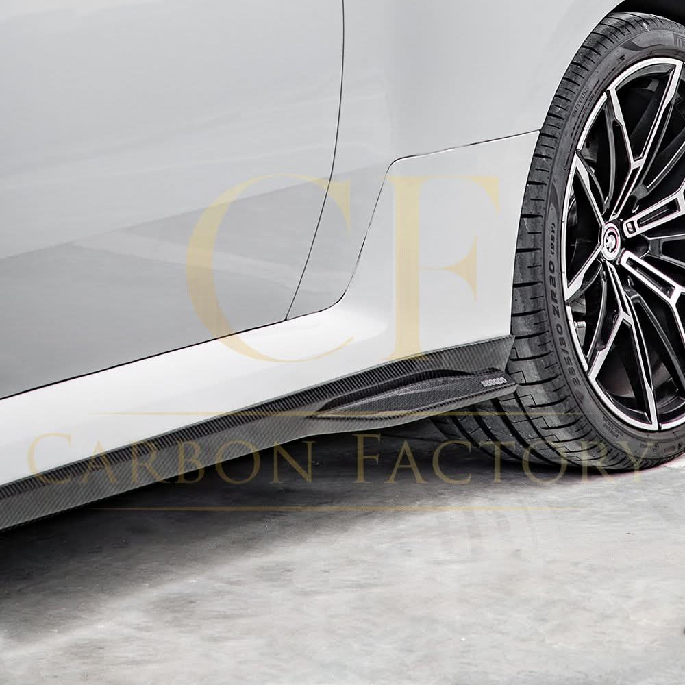 SQ Style Pre-Preg Carbon Fibre Side Skirts for BMW G87 M2 23-Present - Carbon Factory