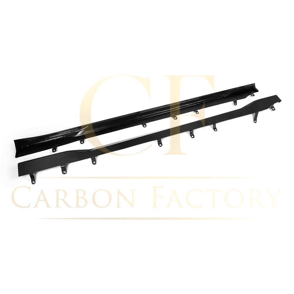SQ Style Pre-Preg Carbon Fibre Side Skirts for BMW G87 M2 23-Present - Carbon Factory