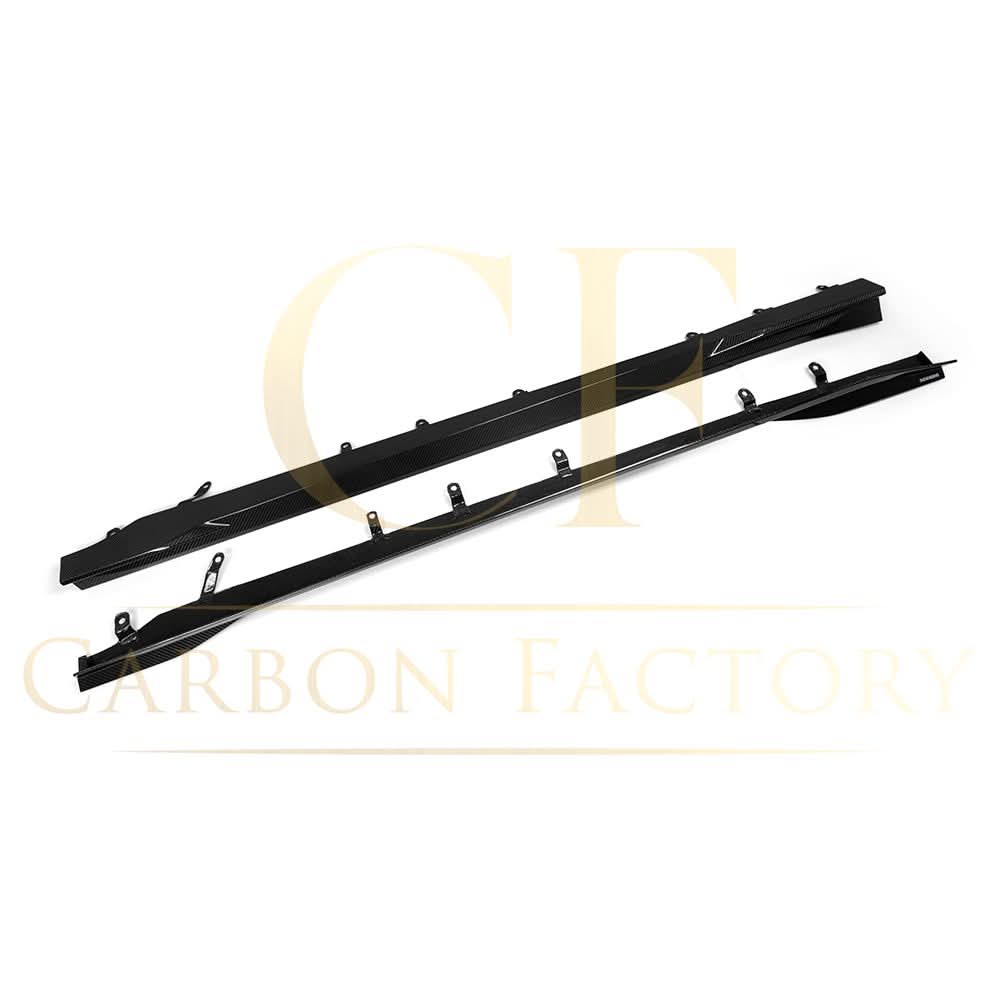 SQ Style Pre-Preg Carbon Fibre Side Skirts for BMW G87 M2 23-Present - Carbon Factory