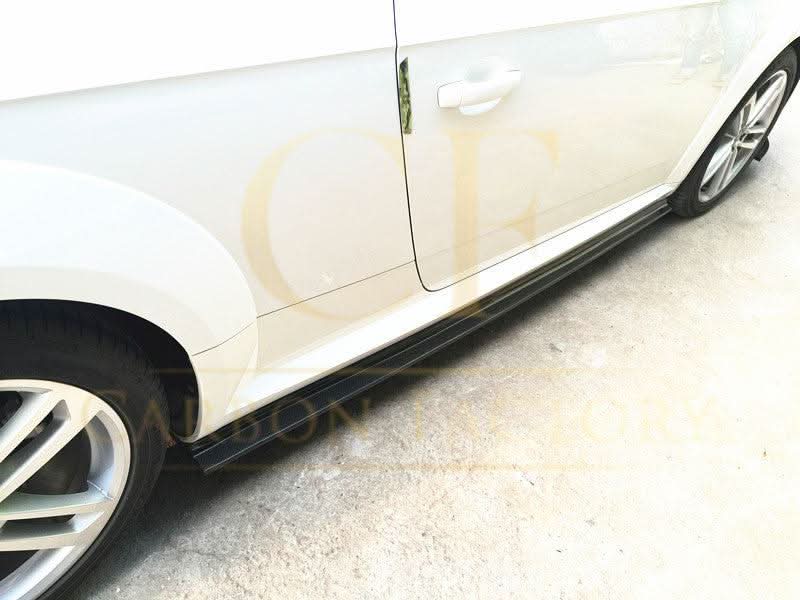 V Style Carbon Fibre Side Skirts for Audi 8S TT MK3 15-18 - Carbon Factory