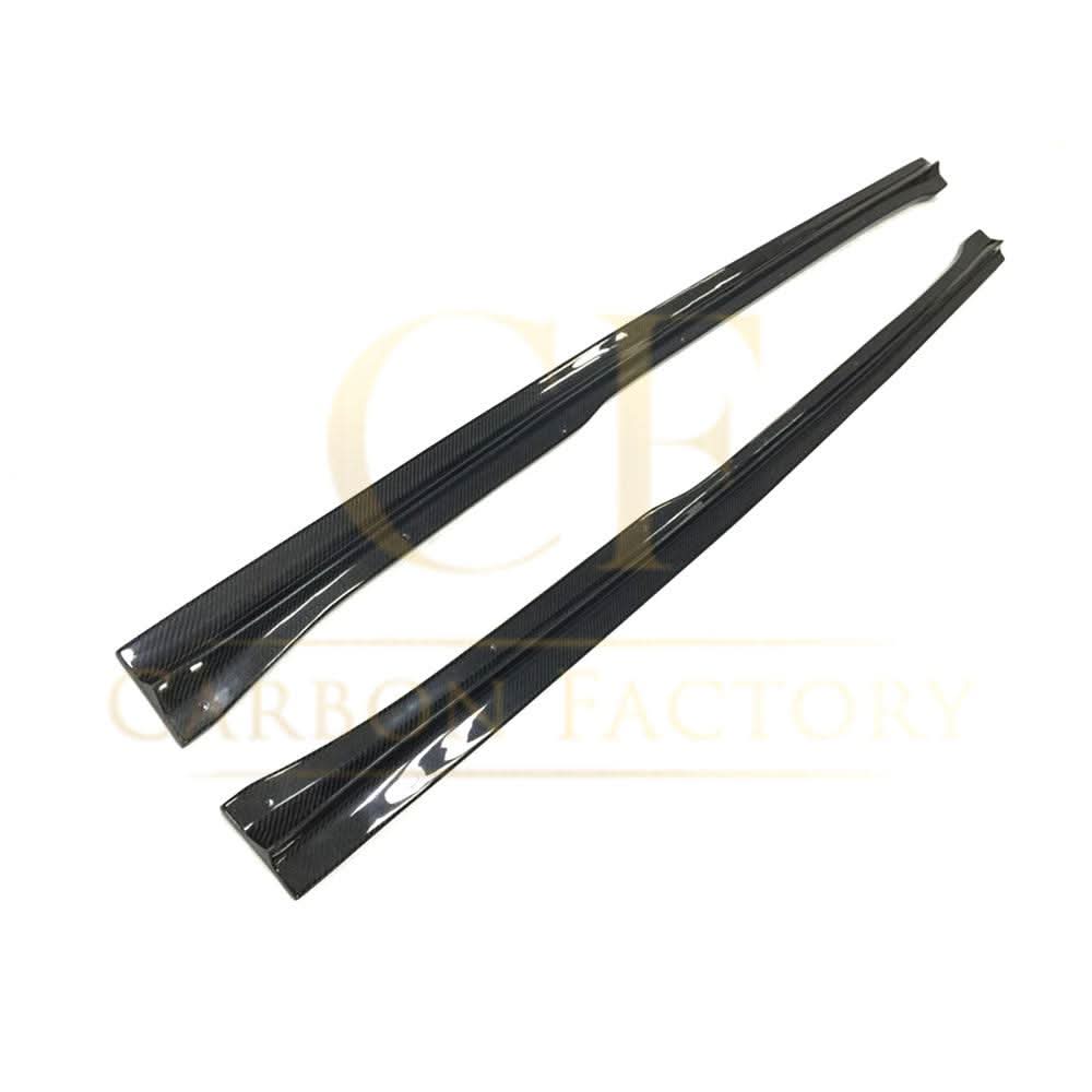 V Style Carbon Fibre Side Skirts for Audi 8S TT MK3 15-18 - Carbon Factory
