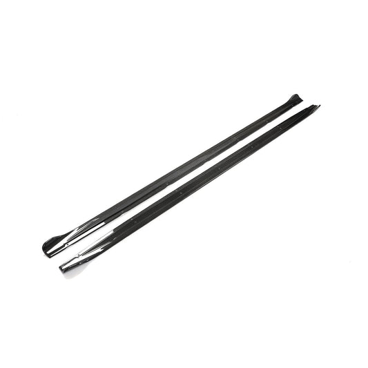 V Style Carbon Fibre Side Skirts for Audi A3 S3 Saloon 20-22 - Carbon Factory