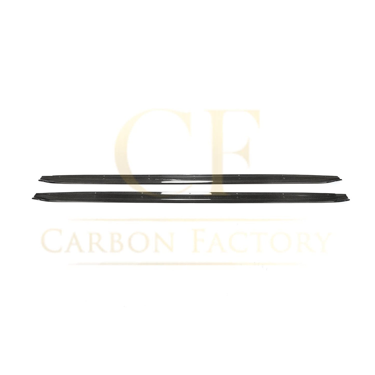 V Style Carbon Fibre Side Skirts for Audi A3 S3 Saloon 20-22 - Carbon Factory