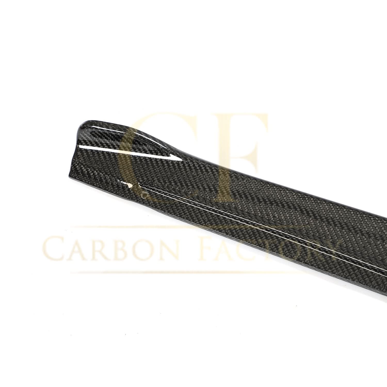 V Style Carbon Fibre Side Skirts for Audi A3 S3 Saloon 20-22 - Carbon Factory
