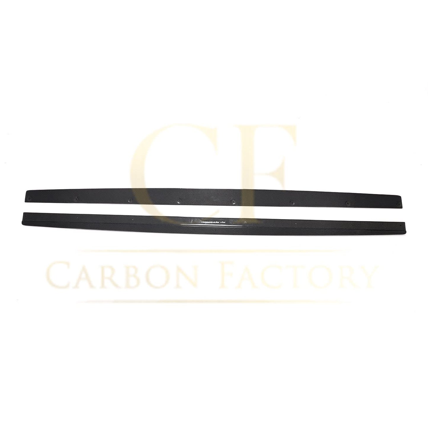 V Style Carbon Fibre Side Skirts for Audi C7 RS6 13-18 - Carbon Factory