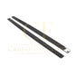 V Style Carbon Fibre Side Skirts for Audi C7 RS6 13-18 - Carbon Factory