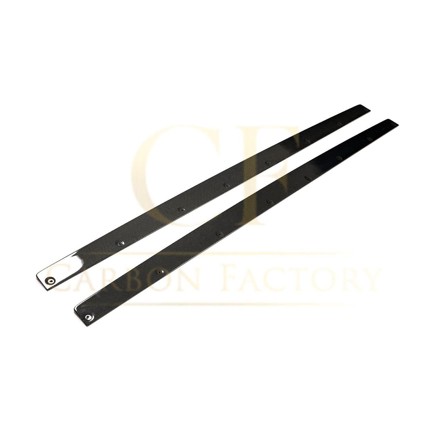 V Style Carbon Fibre Side Skirts for Audi C7 RS6 13-18 - Carbon Factory