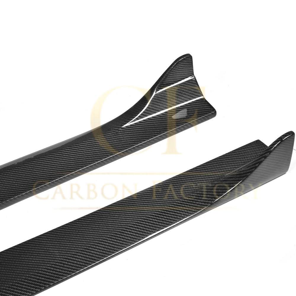 V Style Carbon Fibre Side Skirts for Audi S3 Saloon 13-19 - Carbon Factory