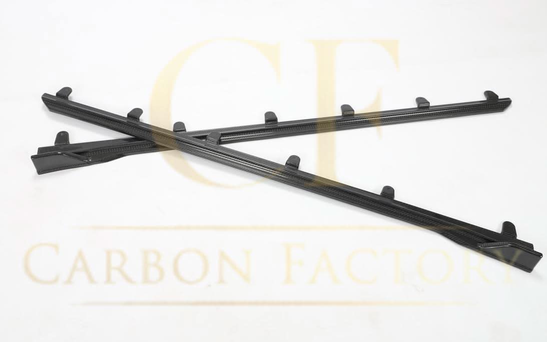 V Style Carbon Fibre Side Skirts for BMW 4 Series G22 G23 20-Present - Carbon Factory