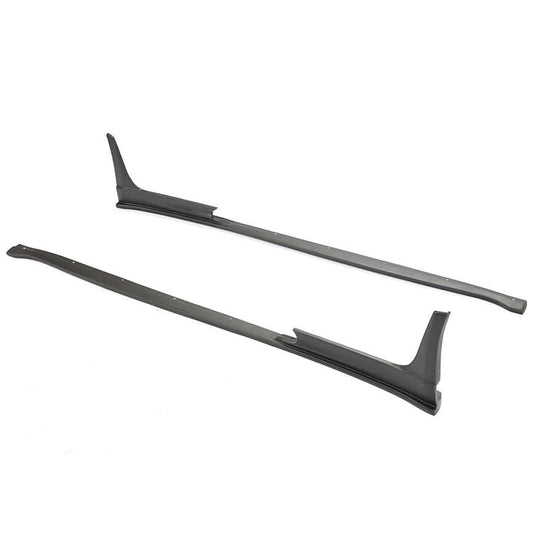 V Style Carbon Fibre Side Skirts for Porsche Boxster & Cayman 718 16-19 - Carbon Factory
