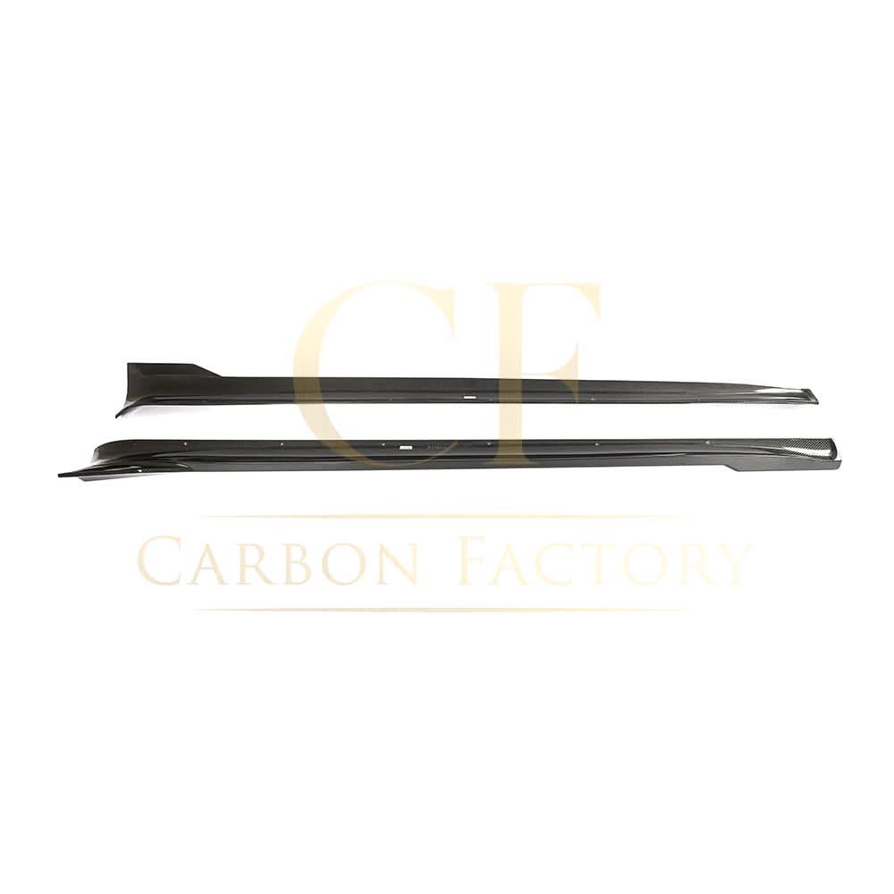 V Style Carbon Fibre Side Skirts for Tesla Model S Facelift 21-Present - Carbon Factory
