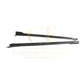 V Style Carbon Fibre Side Skirts for Tesla Model S Facelift 21-Present - Carbon Factory