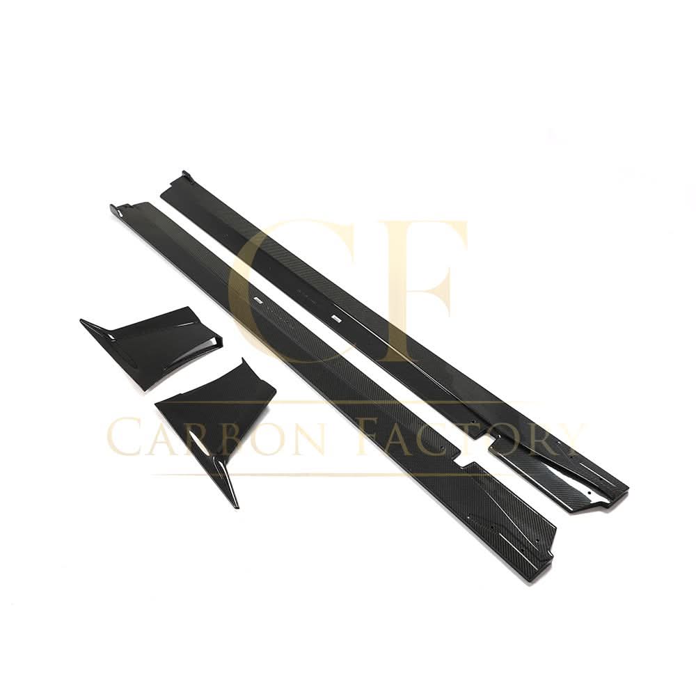 V Style Carbon Fibre Side Skirts for Toyota GR86 22-Present - Carbon Factory