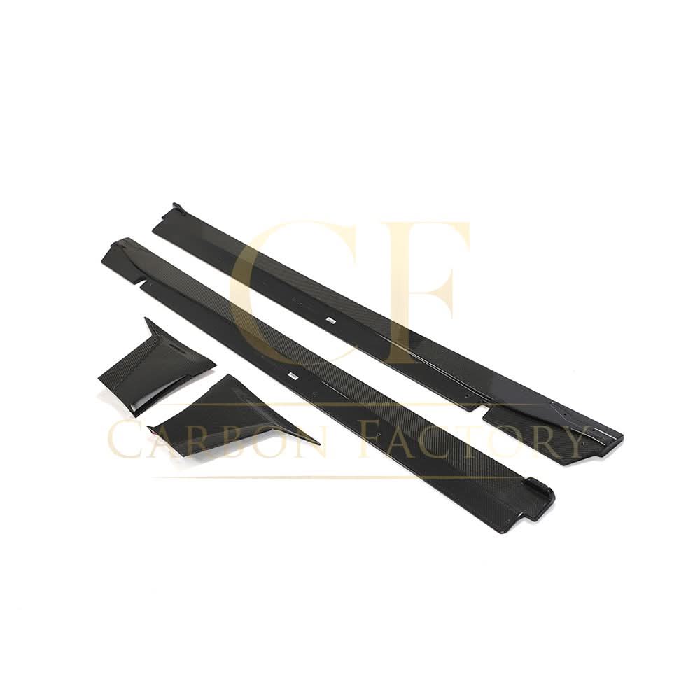 V Style Carbon Fibre Side Skirts for Toyota GR86 22-Present - Carbon Factory