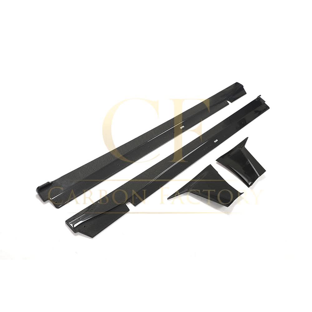 V Style Carbon Fibre Side Skirts for Toyota GR86 22-Present - Carbon Factory
