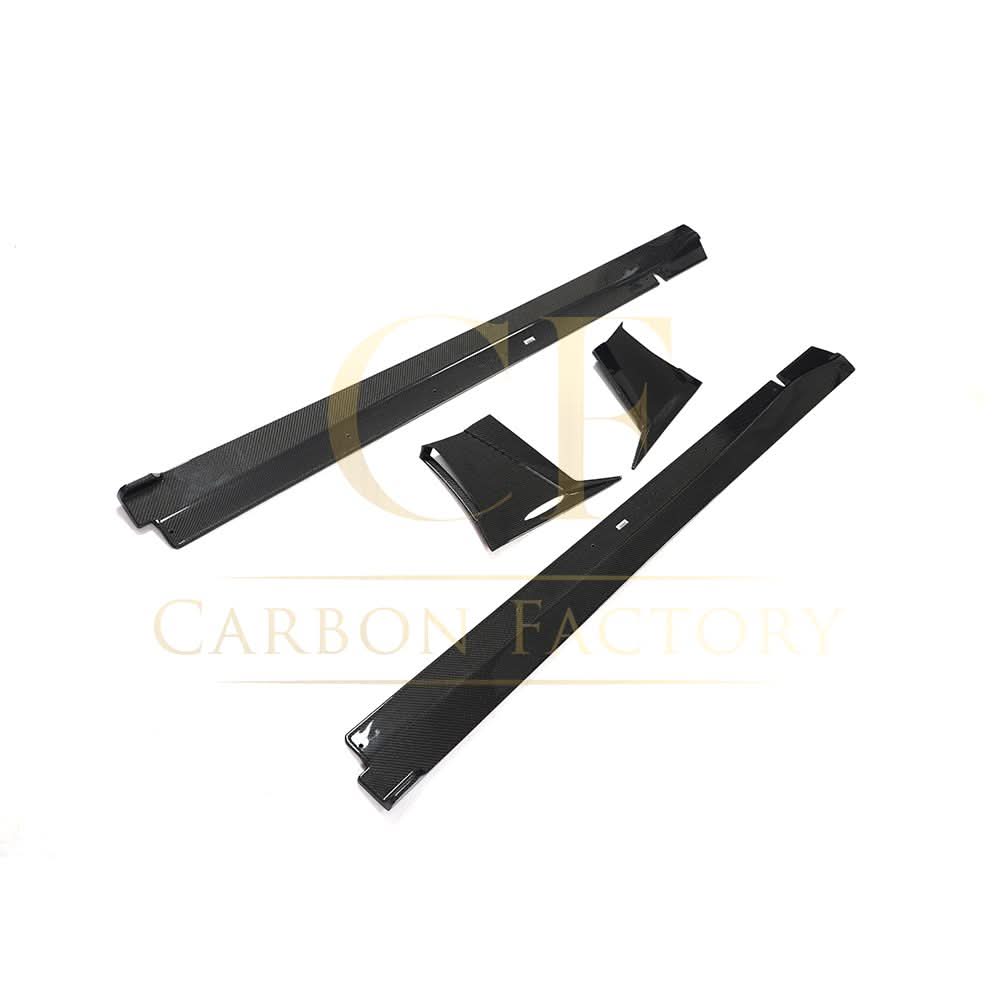 V Style Carbon Fibre Side Skirts for Toyota GR86 22-Present - Carbon Factory