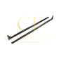 V Style Carbon Fibre Side Skirts for VW Golf MK8 GTI & R Line 21-Present - Carbon Factory