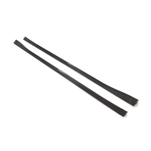 V Style Carbon Fibre Side Skirts for VW T6 Multivan 15-20 - Carbon Factory