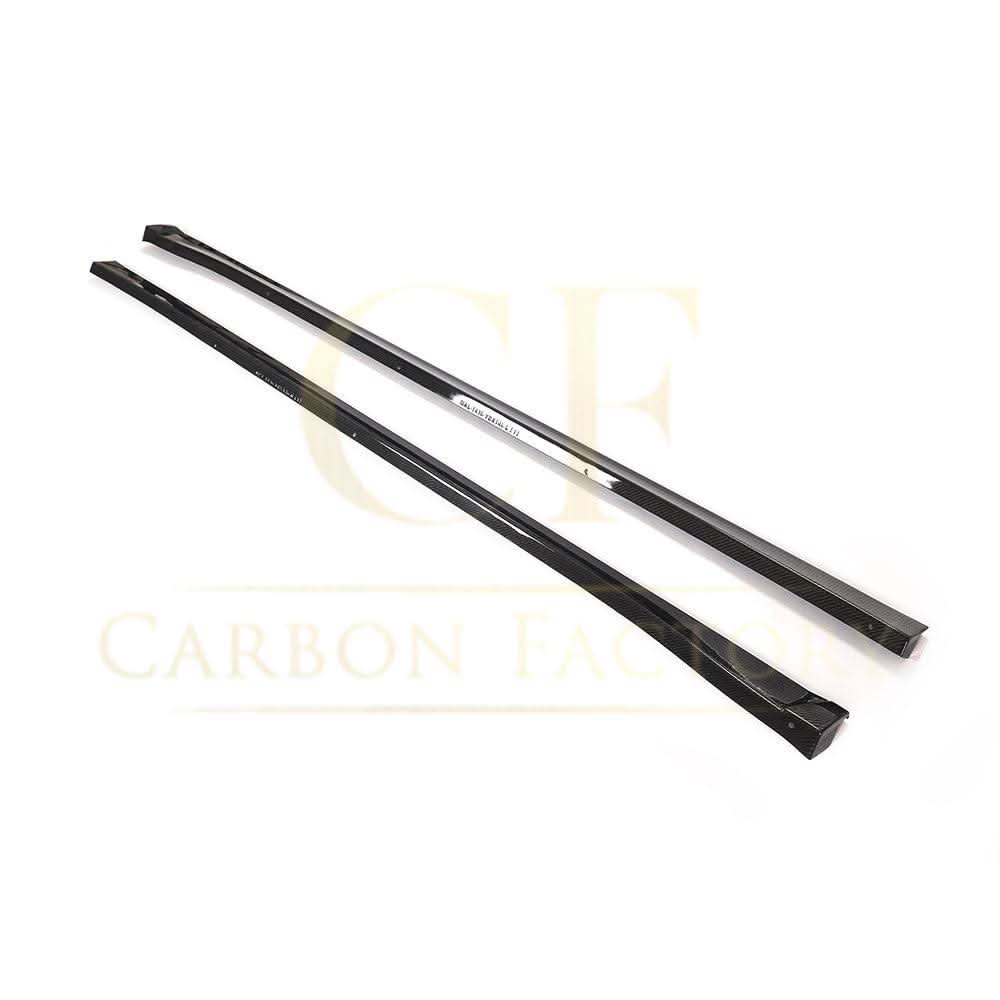 V Style Carbon Fibre Side Skirts for VW T6 Multivan 15-20 - Carbon Factory