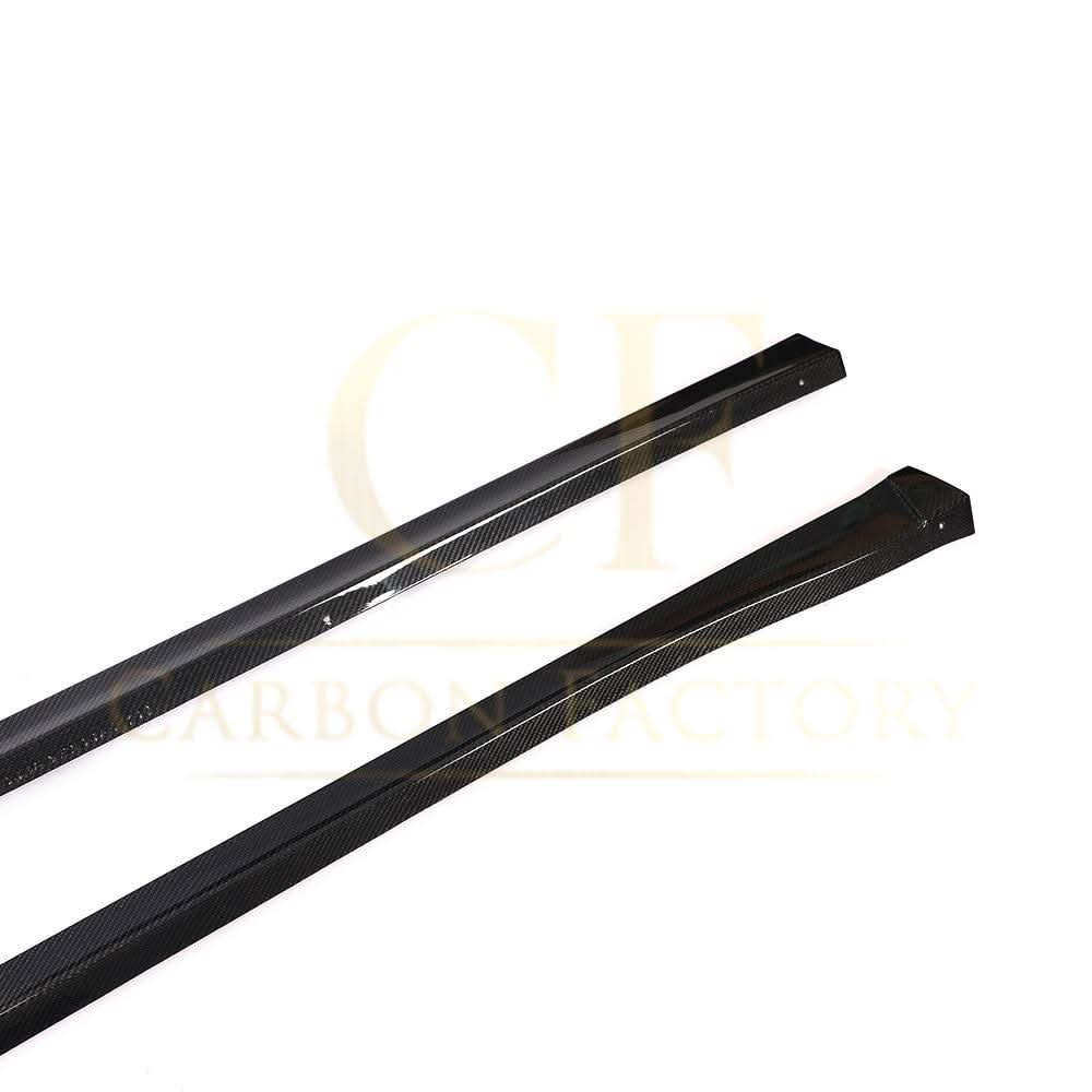 V Style Carbon Fibre Side Skirts for VW T6 Multivan 15-20 - Carbon Factory