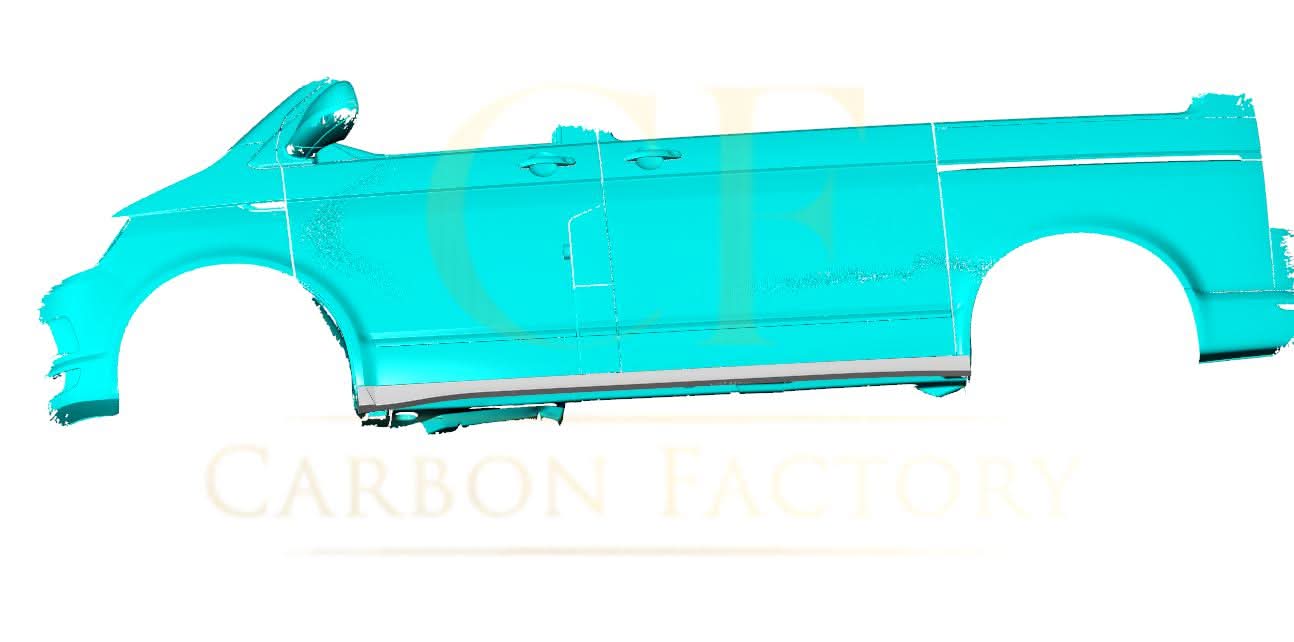 V Style Carbon Fibre Side Skirts for VW T6 Multivan 15-20 - Carbon Factory