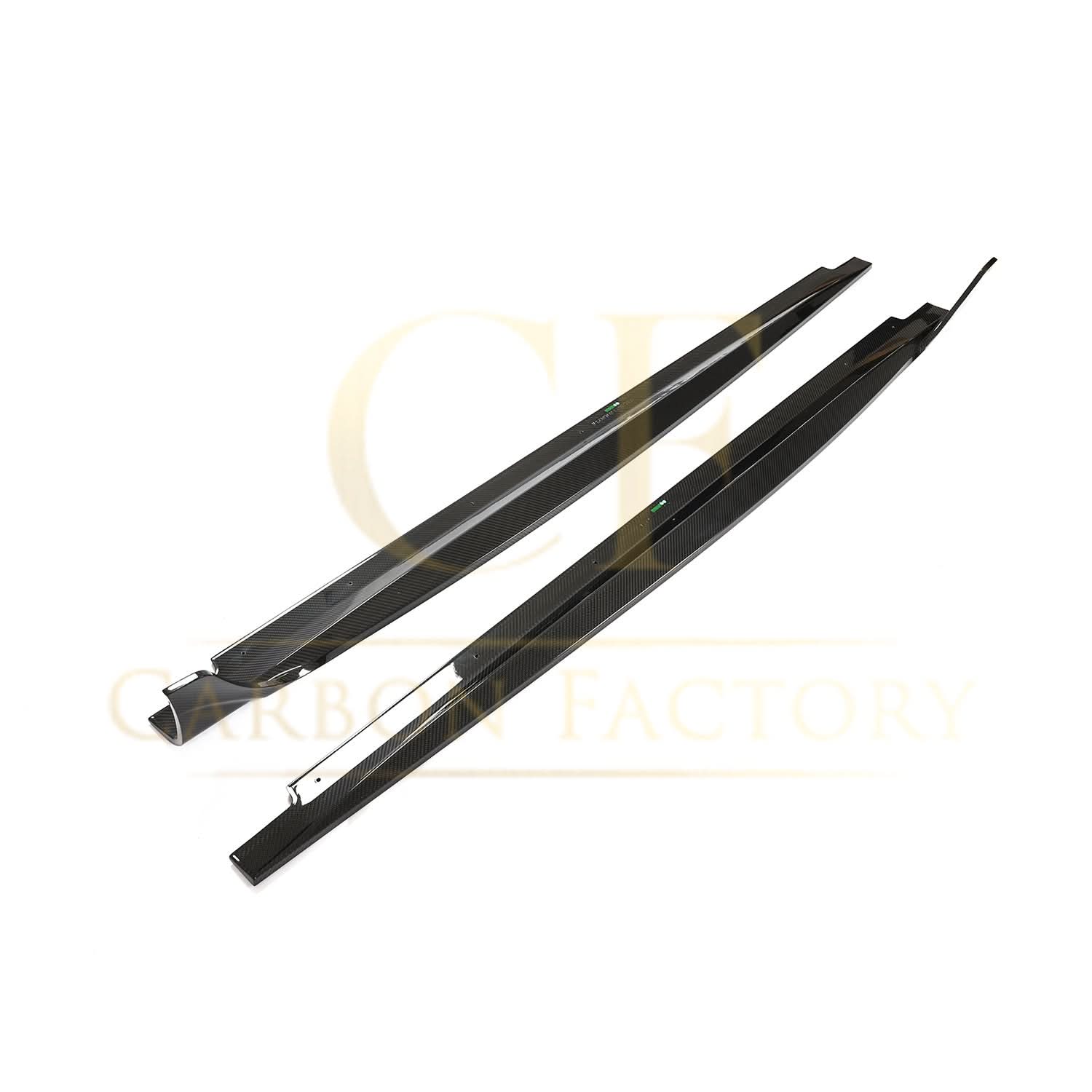 V Style Pre-Preg Carbon Fibre Side Skirts for Audi B9.5 A5 & S5 20-22 - Carbon Factory