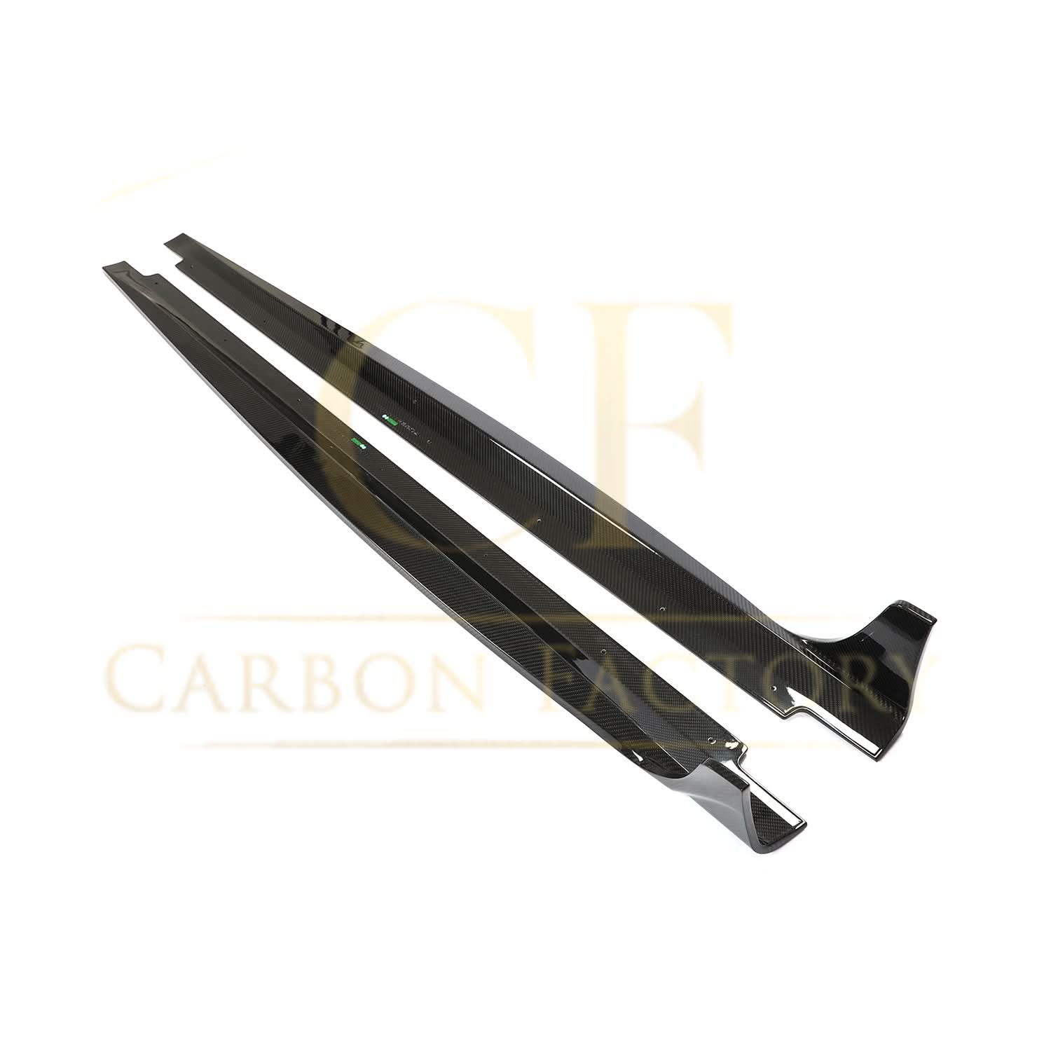 V Style Pre-Preg Carbon Fibre Side Skirts for Audi B9.5 A5 & S5 20-22 - Carbon Factory