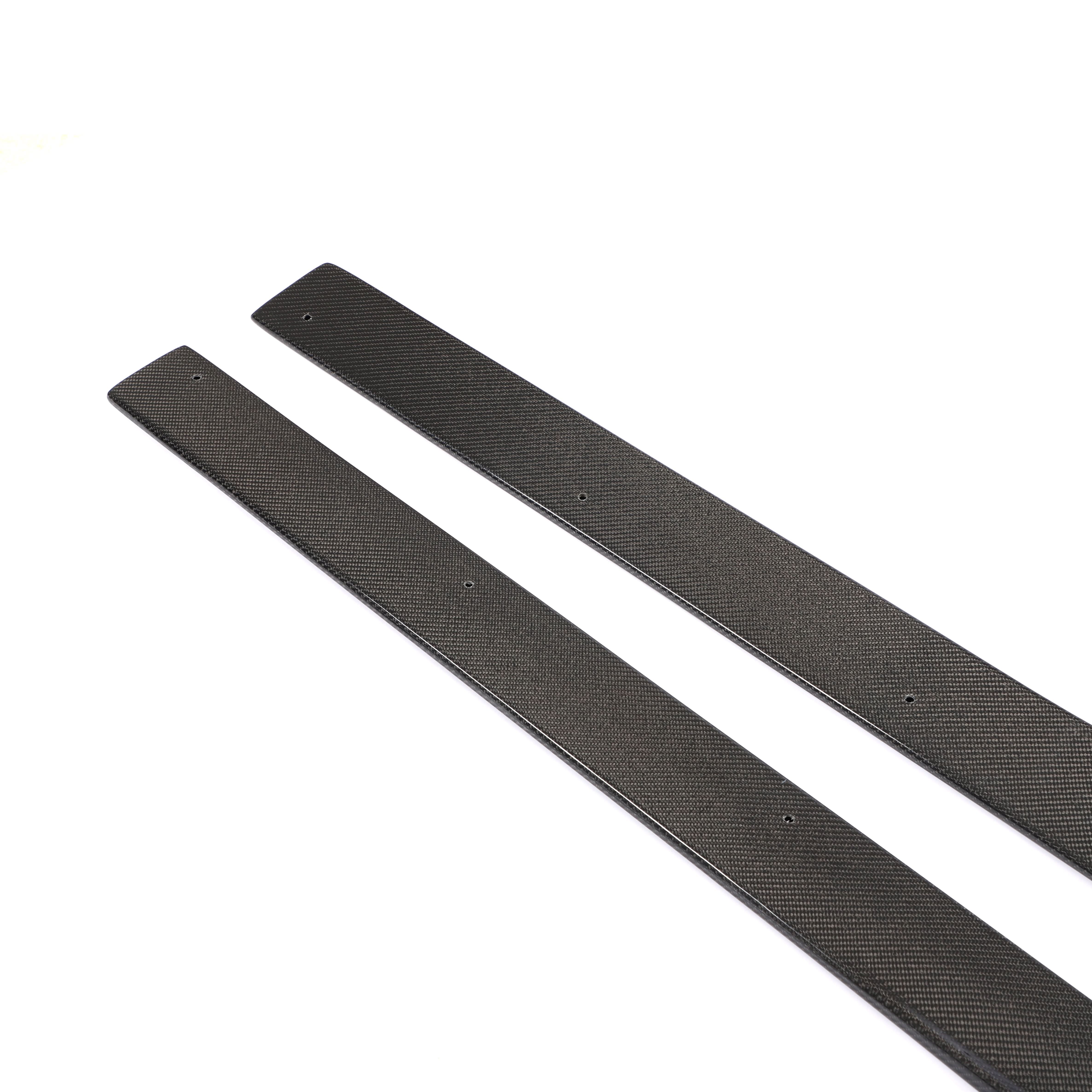 V Style Carbon Fibre Side Skirts Extension for BMW F80 M3 F82 F83 M4 2014-2020 - Carbon Factory