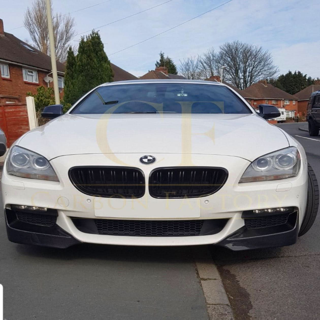 MP Style Carbon Fibre Front Splitter for BMW F06 F12 F13 6 Series 11-18 - Carbon Factory