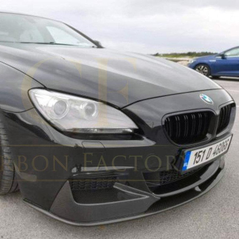 MP Style Carbon Fibre Front Splitter for BMW F06 F12 F13 6 Series 11-18 - Carbon Factory