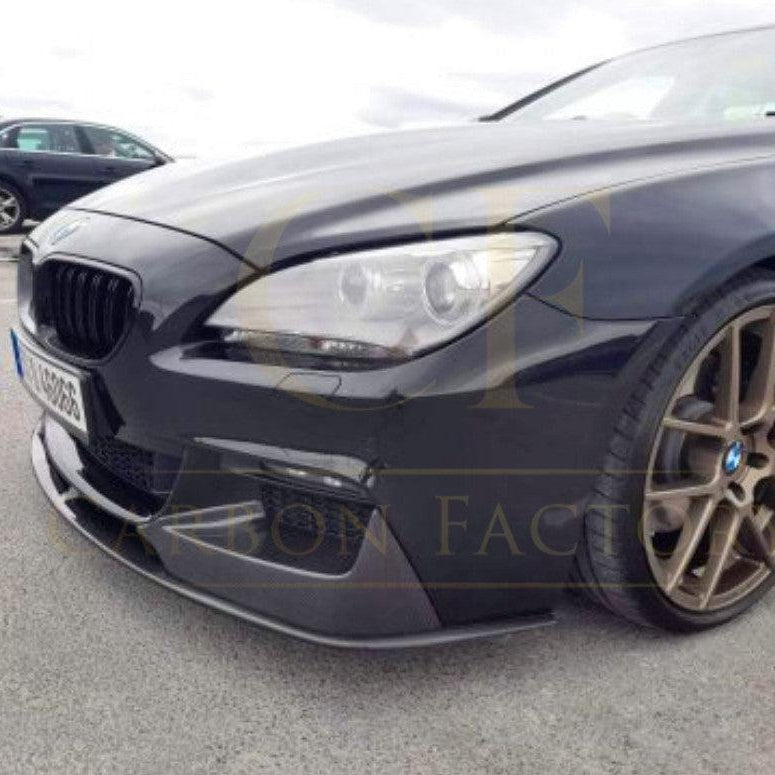 MP Style Carbon Fibre Front Splitter for BMW F06 F12 F13 6 Series 11-18 - Carbon Factory