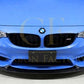 3D Style Carbon Fibre Front Splitter for BMW F80 M3 F82 F83 M4 14-20 - Carbon Factory