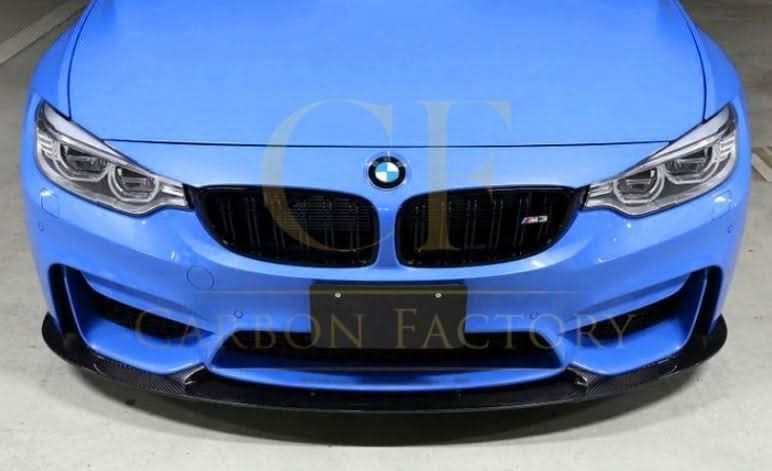 3D Style Carbon Fibre Front Splitter for BMW F80 M3 F82 F83 M4 14-20 - Carbon Factory